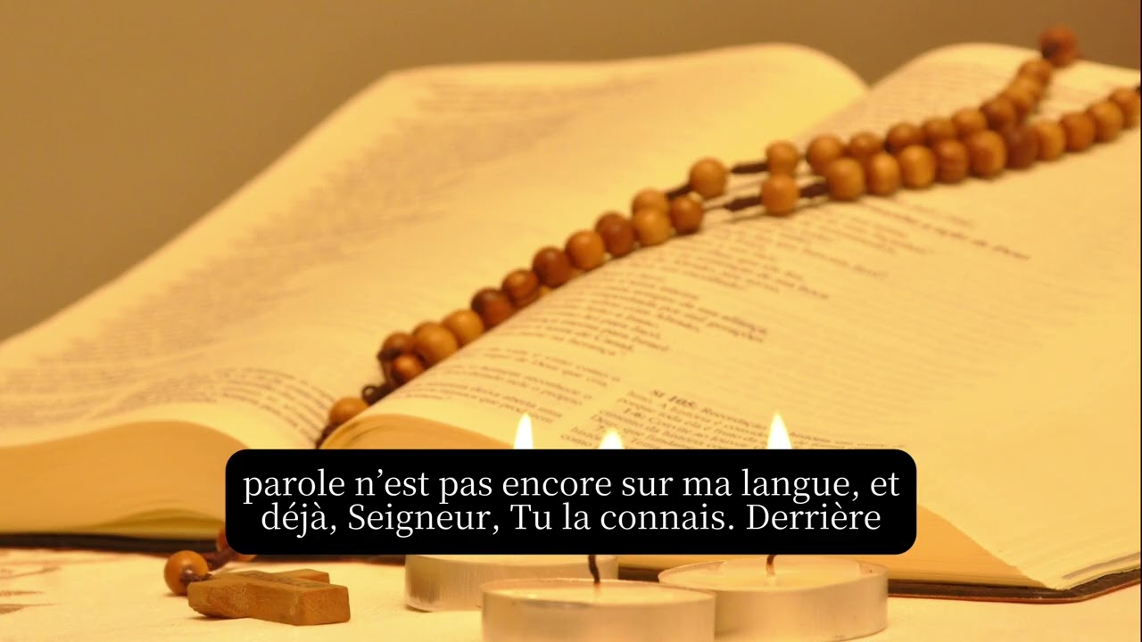 PSAUMES DE NUIT : Prière pour s'endormir