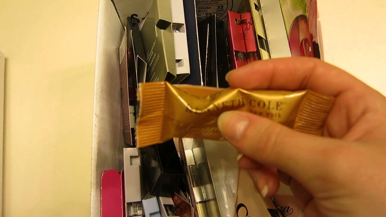 (old camera) perfume samples and stuff ~ 38 mins