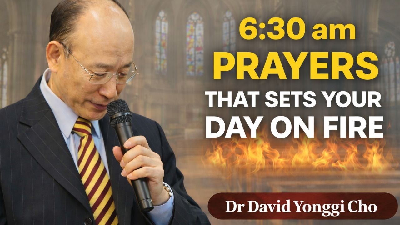 Молитва в 6:30 утра, которая зажжет ваш день огнем Божественной благодати - доктор Дэвид Йонги Чо