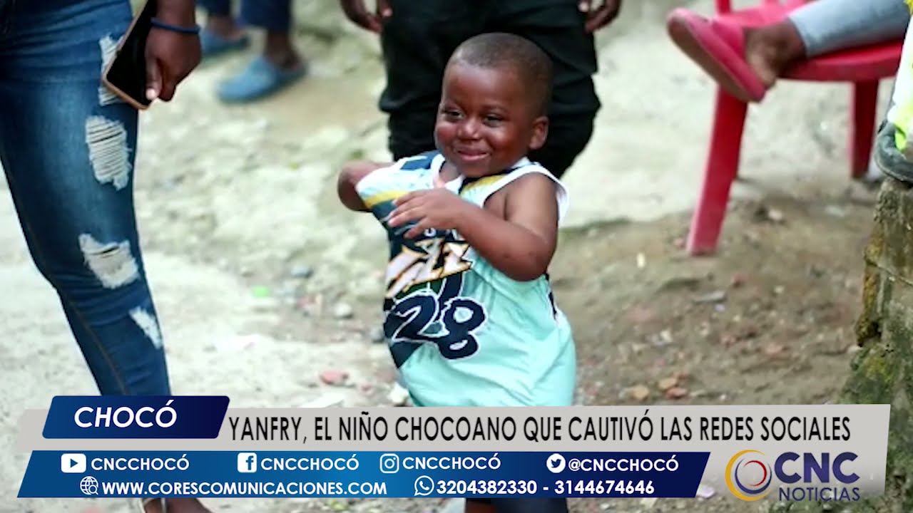 Yanfry, el niño chocoano que cautivó las redes sociales