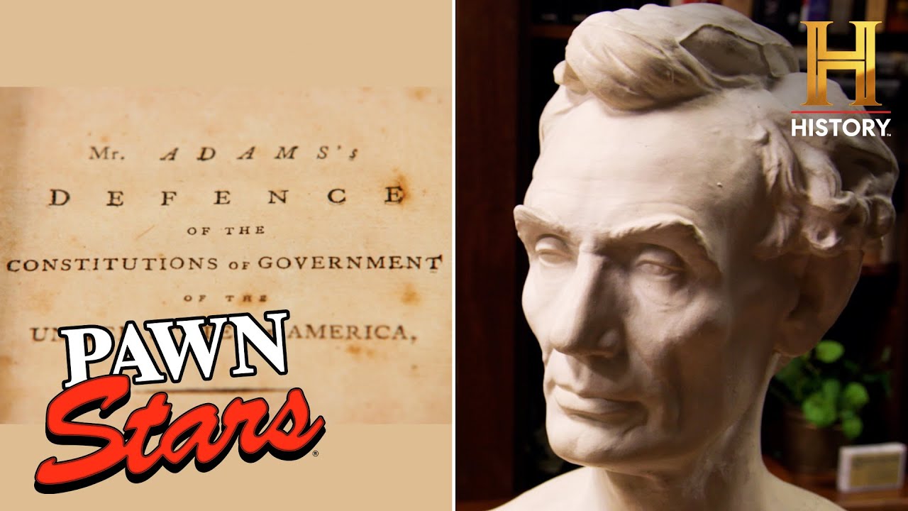 Pawn Stars Do America: $50,000 Price Tag for Beardless Abe Lincoln Bust (Season 2) | Pawn Stars