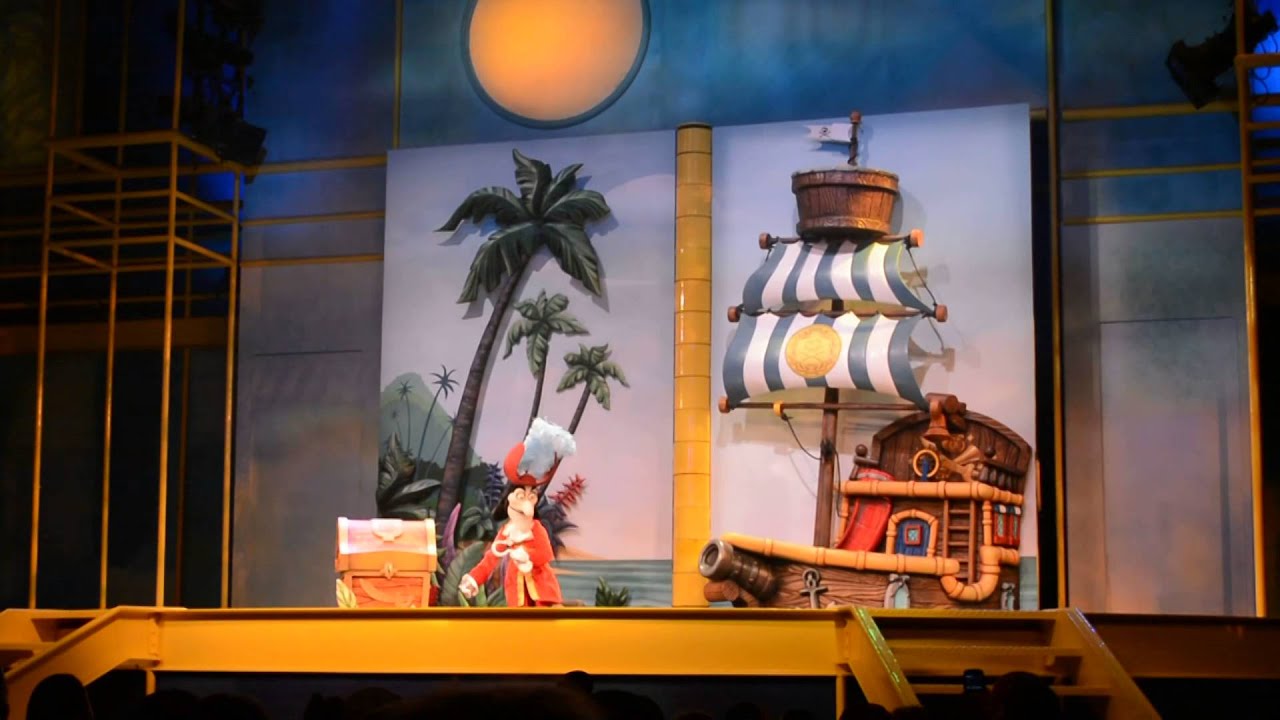 Disney World Hollywood Studios Disney Jr Jake and the Neverland Pirates