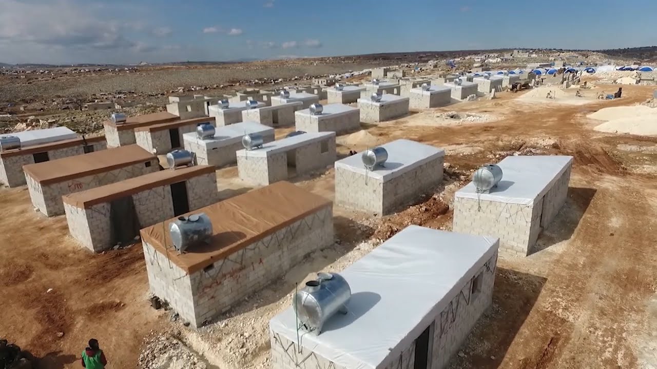 مشروع بناء ضاحية الأندلس شمال سوريا