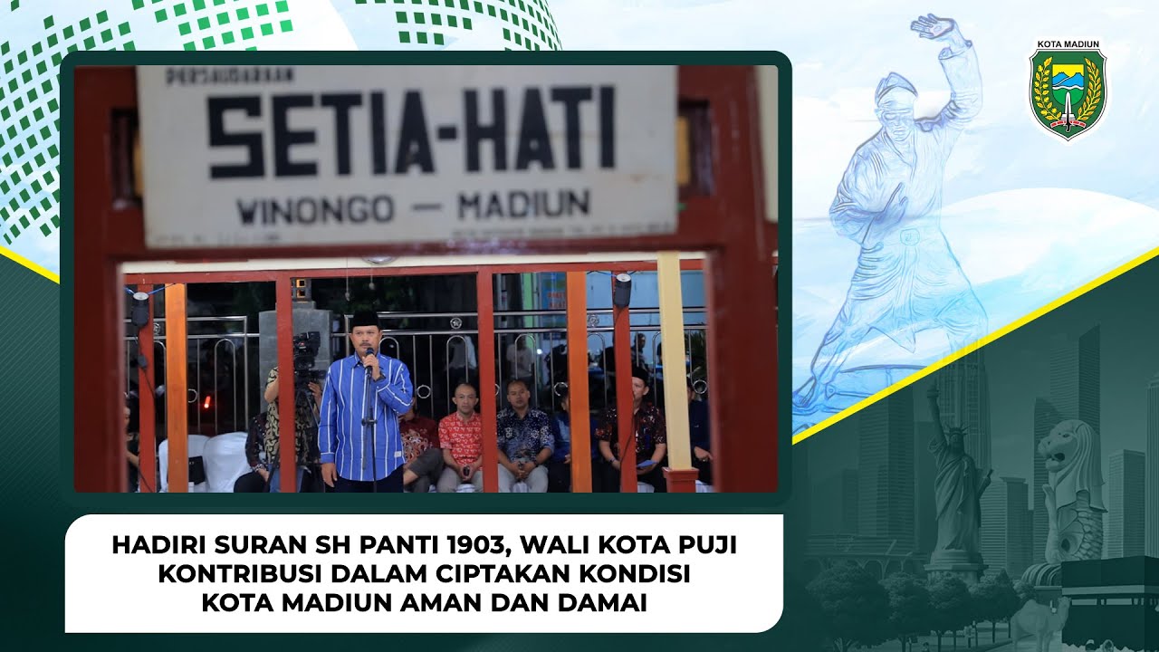Hadiri Suran SH Panti 1903, Wali Kota Puji Kontribusi dalam Ciptakan Kondisi Kota Aman dan Damai