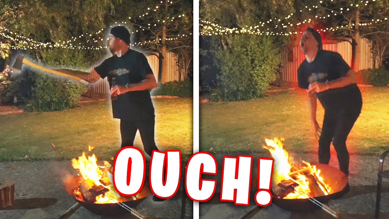 How NOT to Use an Axe!