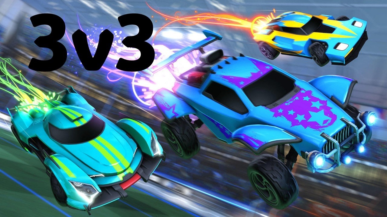لما تعلب مع قرايبك #rocket_league#Gaming