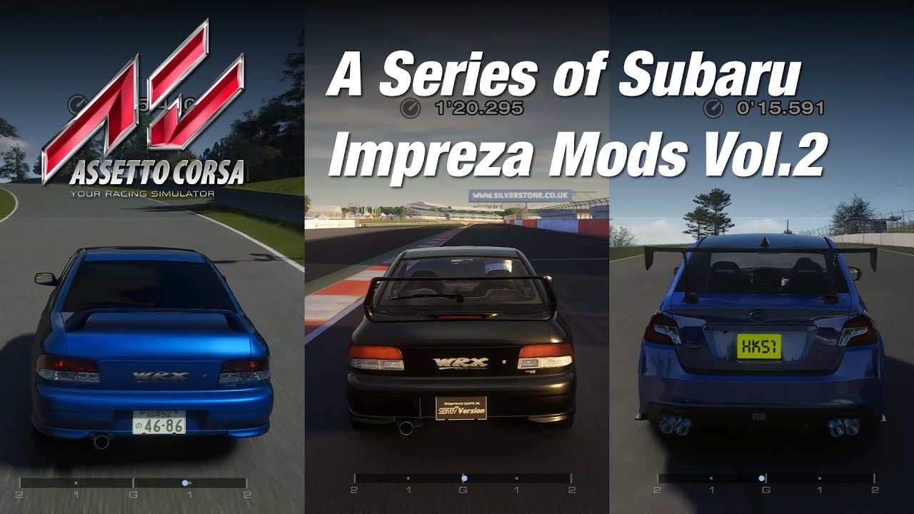 A Series of Subaru Impreza Mods in Assetto Corsa Vol.#2