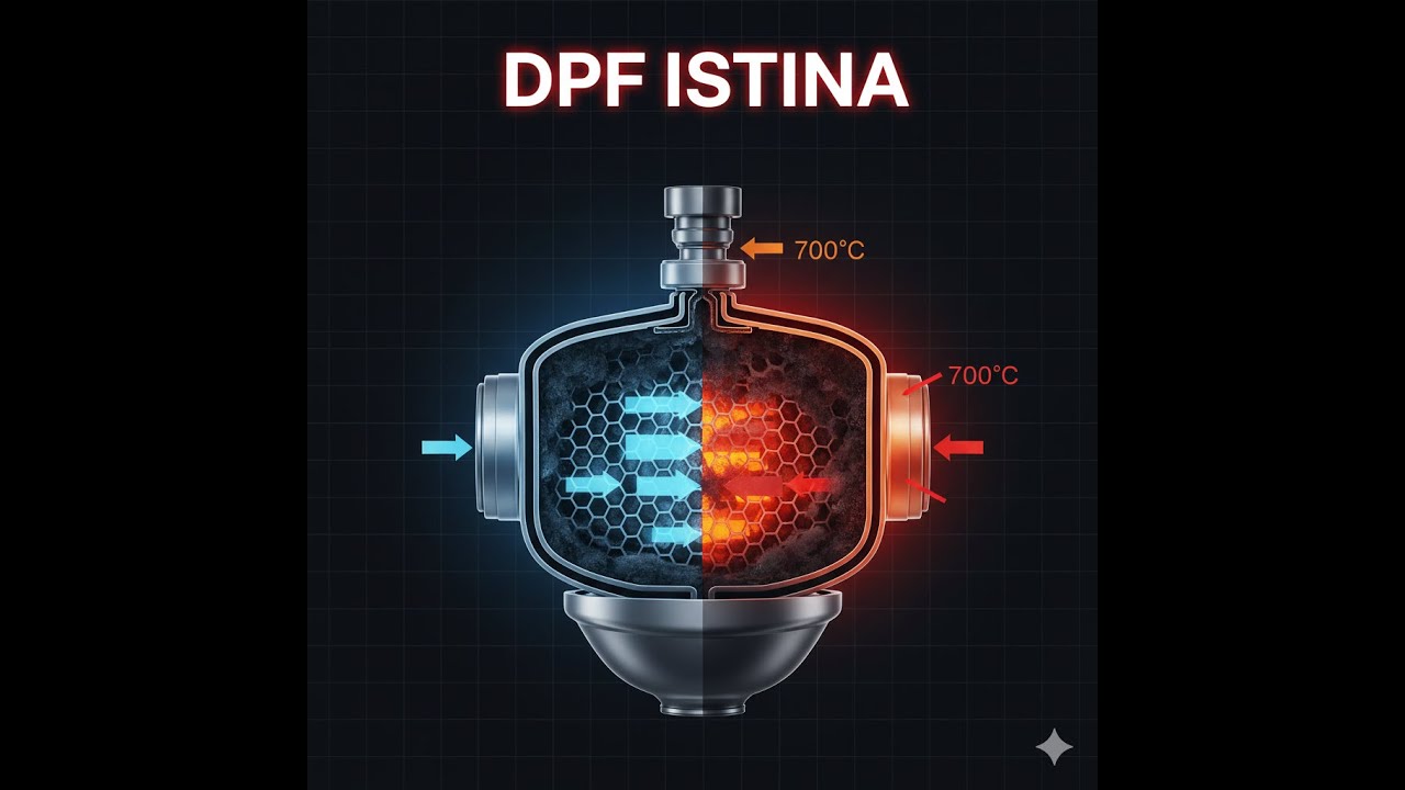 DPF sistemi – tehnički podaci, šeme i ECU logika regeneracije