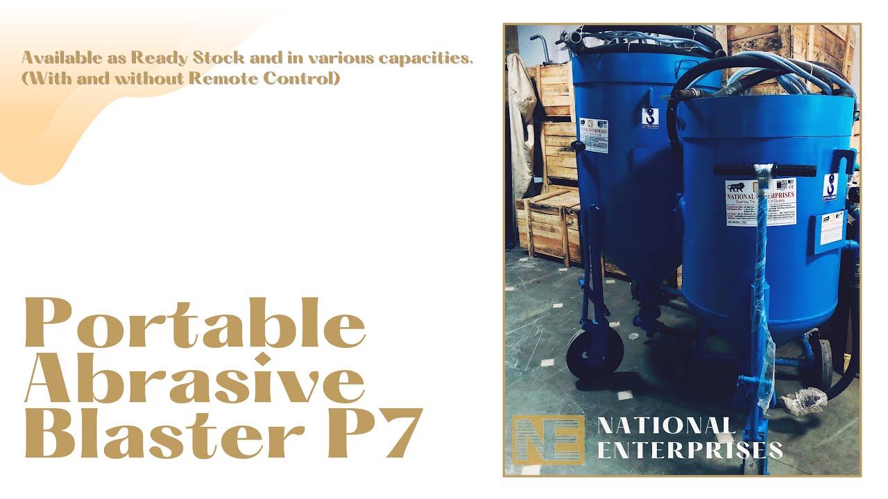 Portable Abrasive Blaster P7  IN FARIDABAD (P7 500/ P7 1000) (with and without remote) READY STOCK