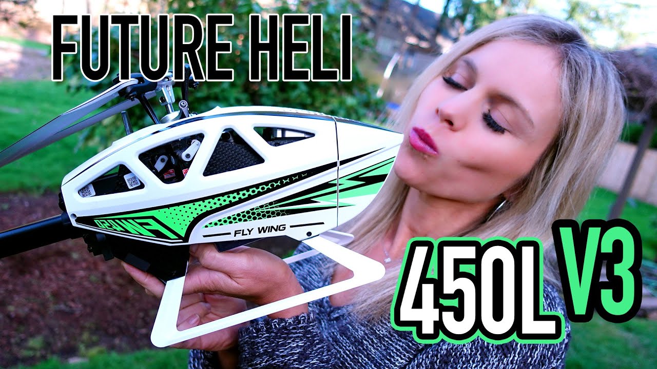 A LOT of LOVE! - Flywing FW450L V3 Gps RC Helicopter - REVIEW & Flights