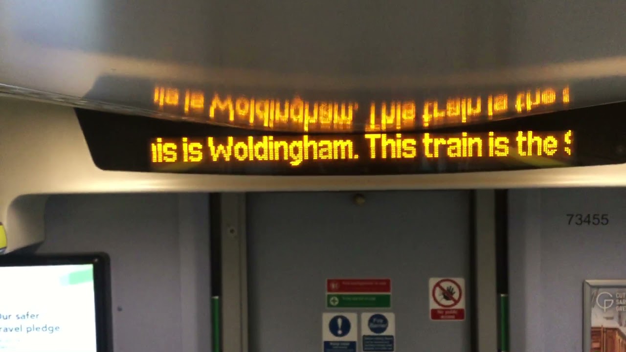 *Upgraded Board* Julie Berry - Southern Service Woldingham to London Victoria