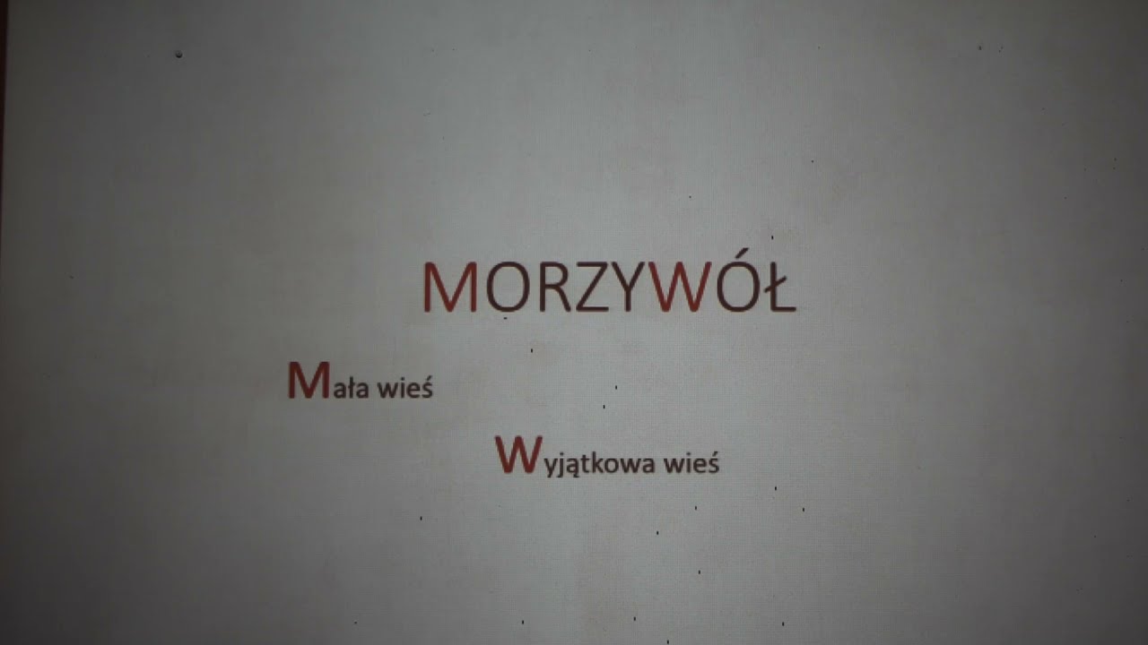 Sołectwo Morzyw&oacute;ł  