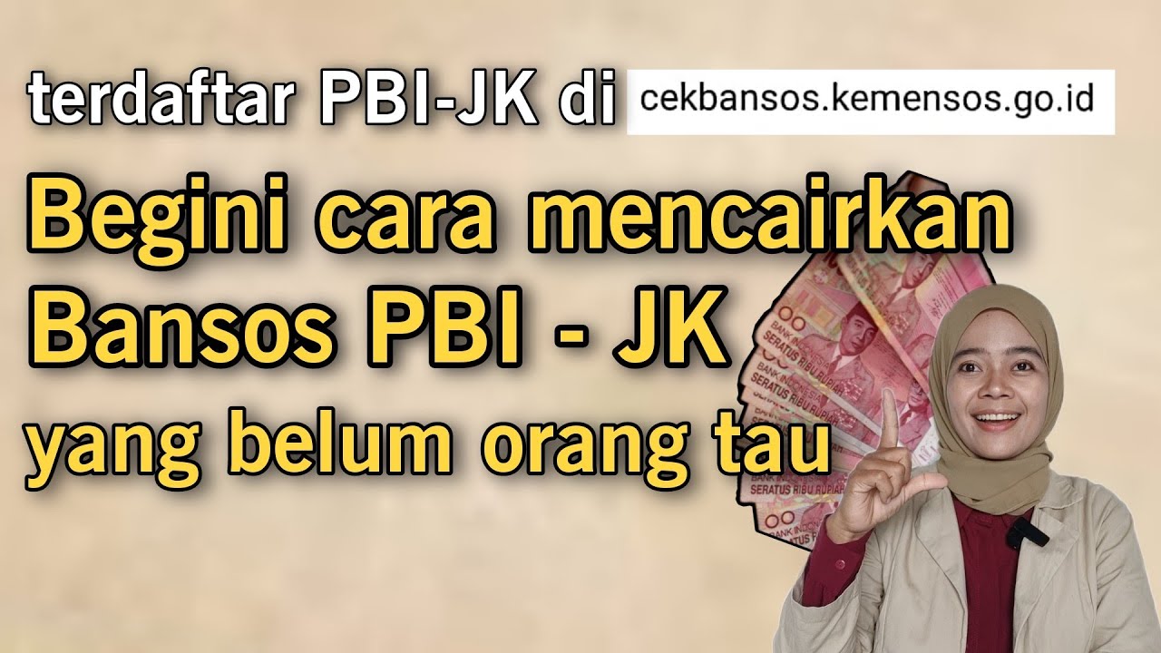 CARA MEMCAIRKAN BANSOS BPJS PBI-JK YANG BELUM ORANG TAU