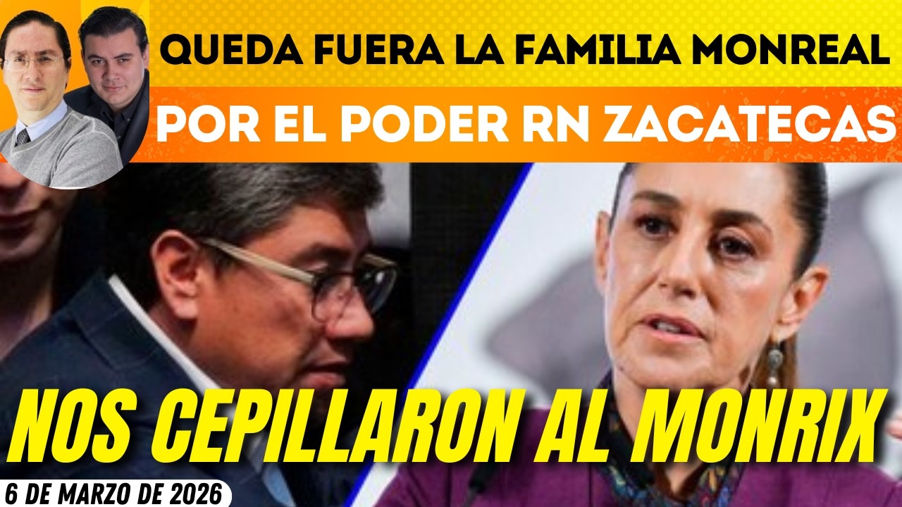 #MañaneraPresidenta | QUEDA FUERA LA FAMILIA MONREAL POR EL PODER RN ZACATECAS