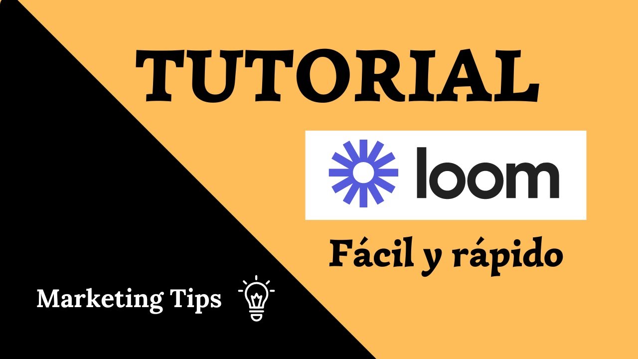 🟡 TUTORIAL LOOM I Cómo grabar tu pantalla de PC con Audio y Webcam