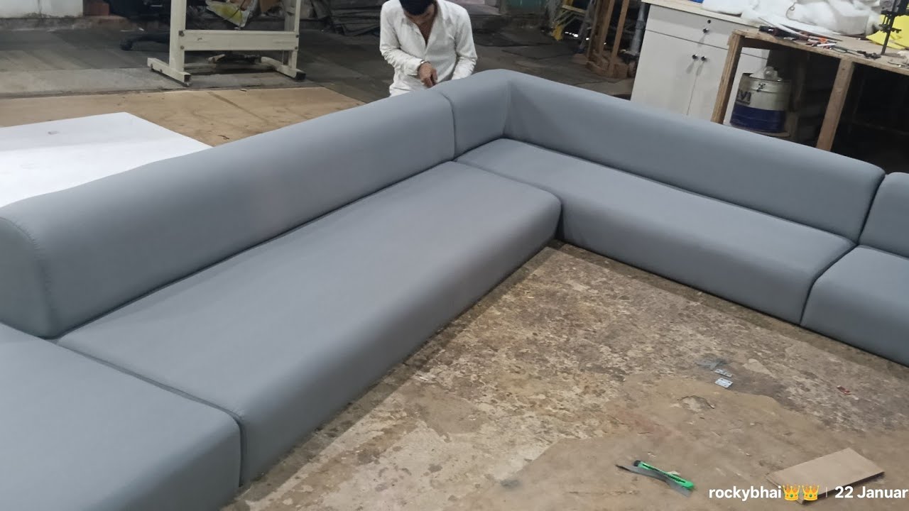 Sofa Banane ka tarika Corner L sofa kaise Banayenge step by step सोफा कैसे बनाते हैं Furniture video