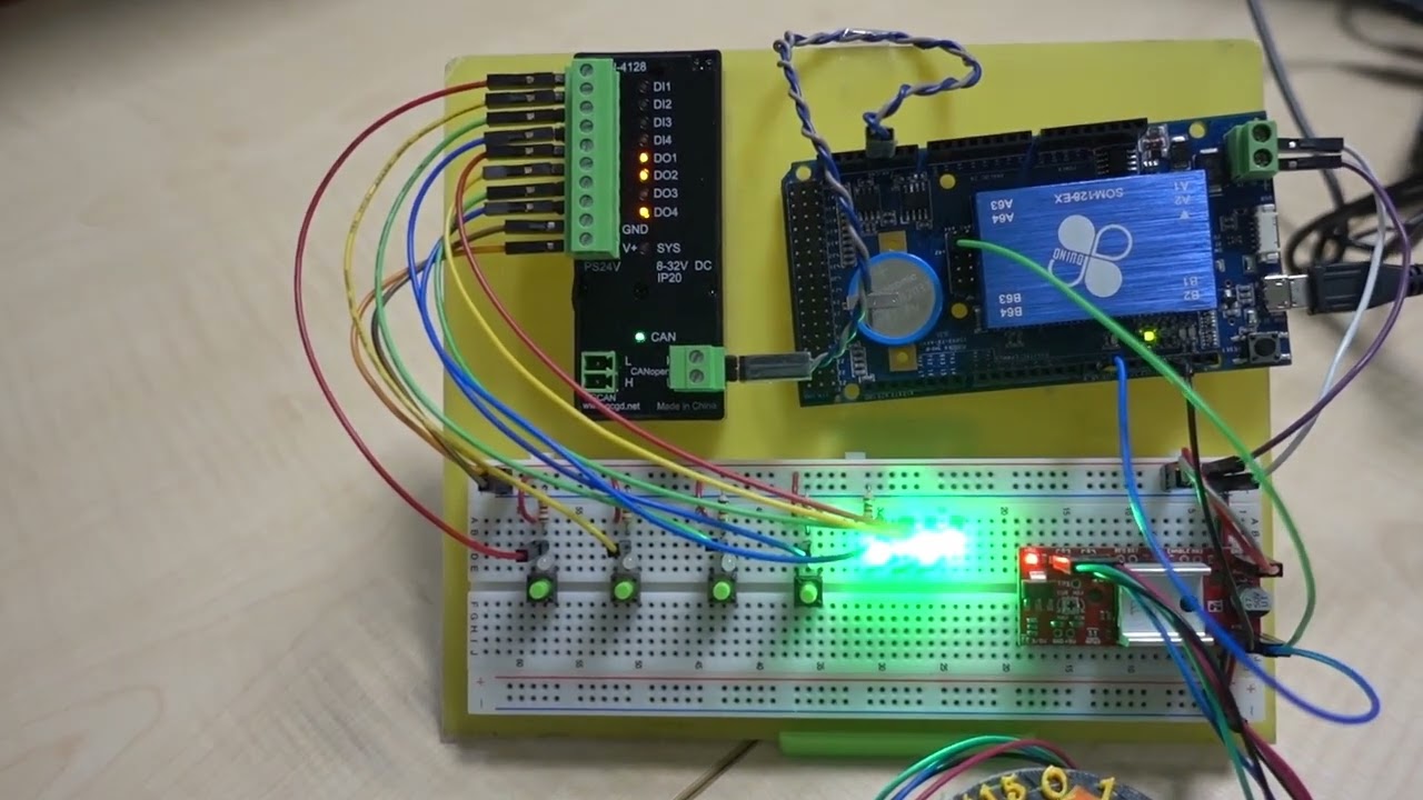 Access CANopen devices with 86Duino
