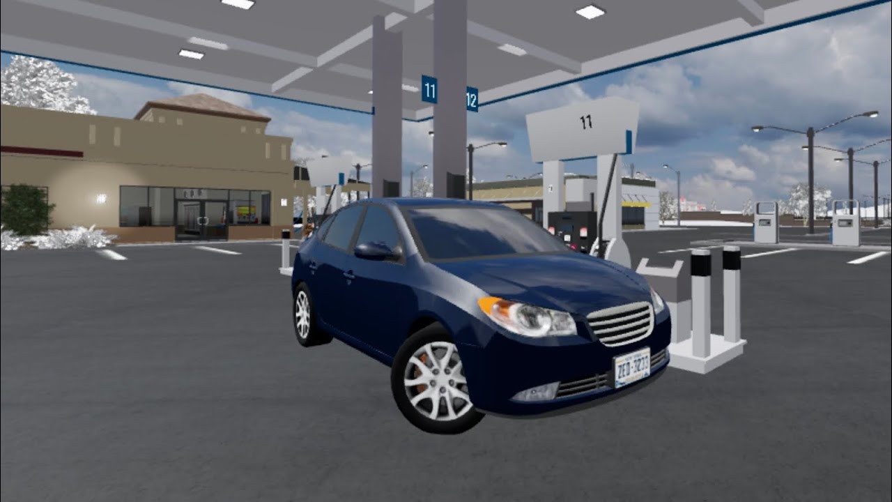 Peacefully Driving my 2010 Hyundai Elantra Before Its Fictionalization(Rensselaer County Roblox)