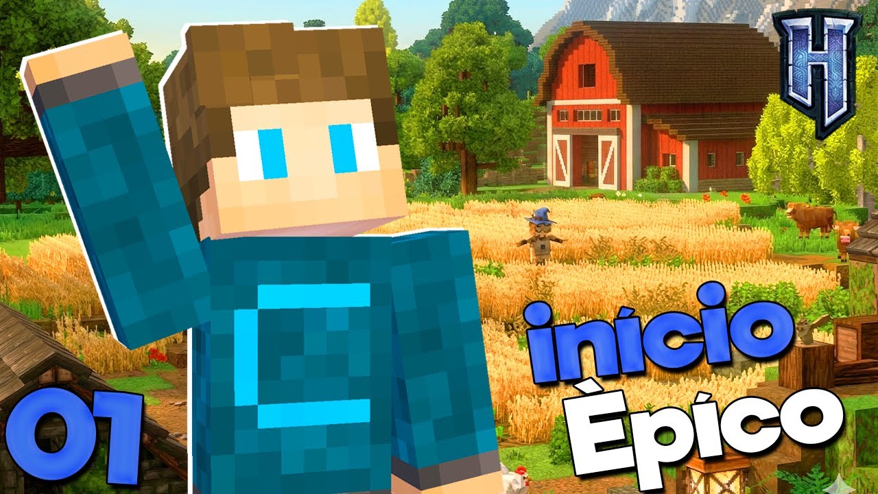 NOVA SERIE! FAZENDINHA NO HYTALE #1