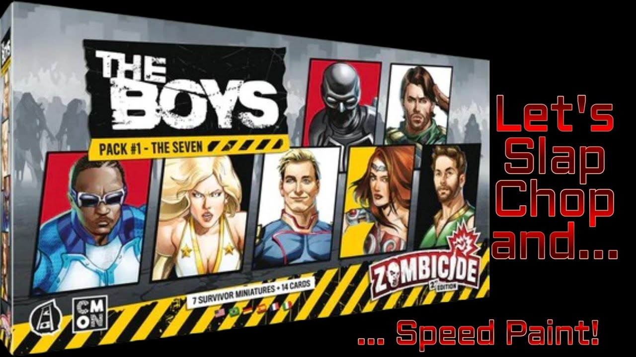 Let's Slap Chop the Supes from The Boys - Zombicide Expansion