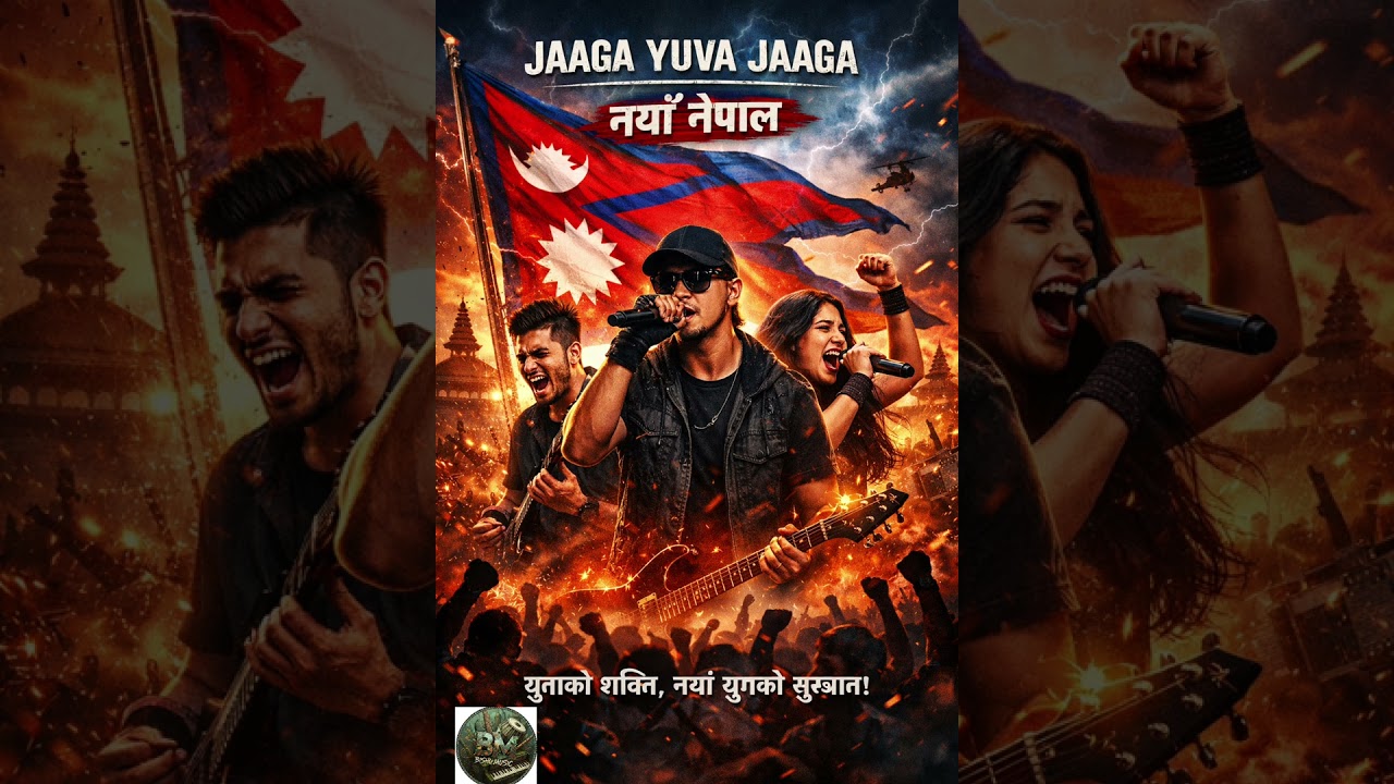 Jaaga yuva jaaga-naya nepal /2082 nepali  evolution song /rap song #nayanepal 