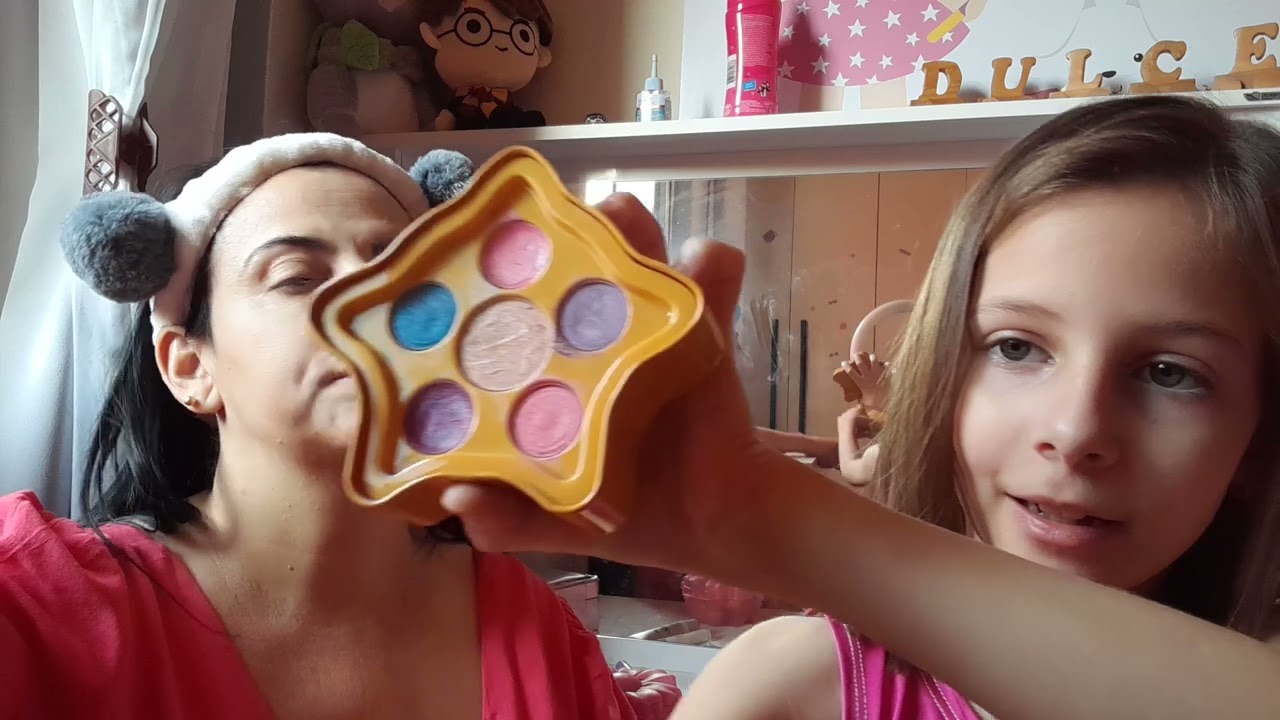 maquiagem  na minha mãe