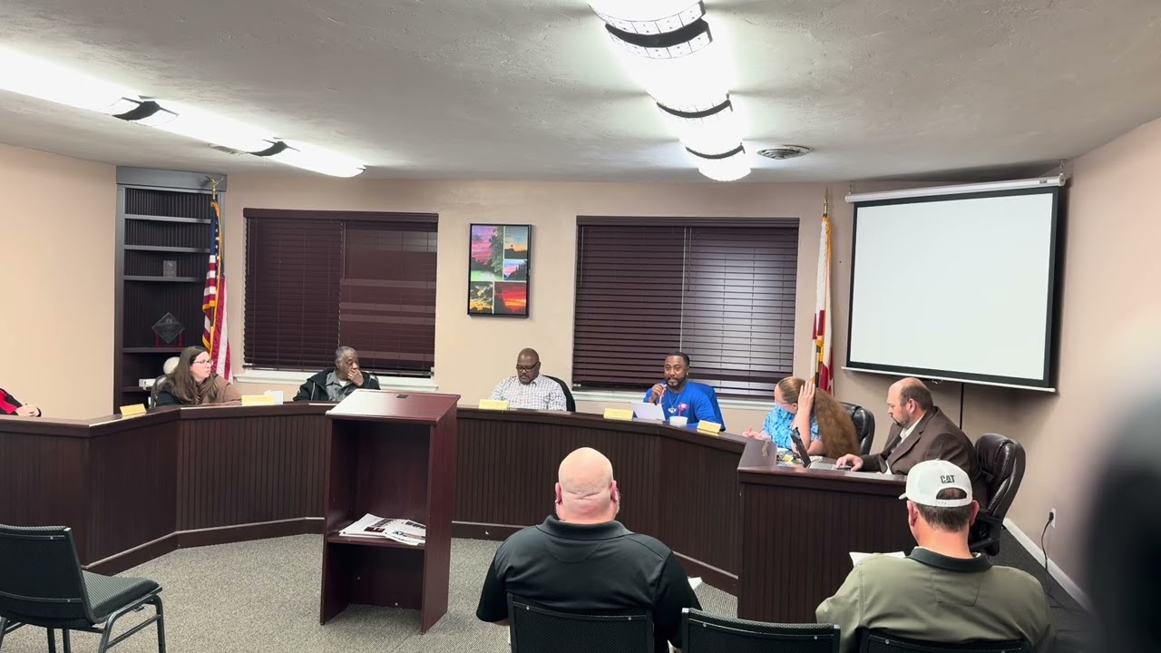 Bronson Town Council Meeting 12-15-25