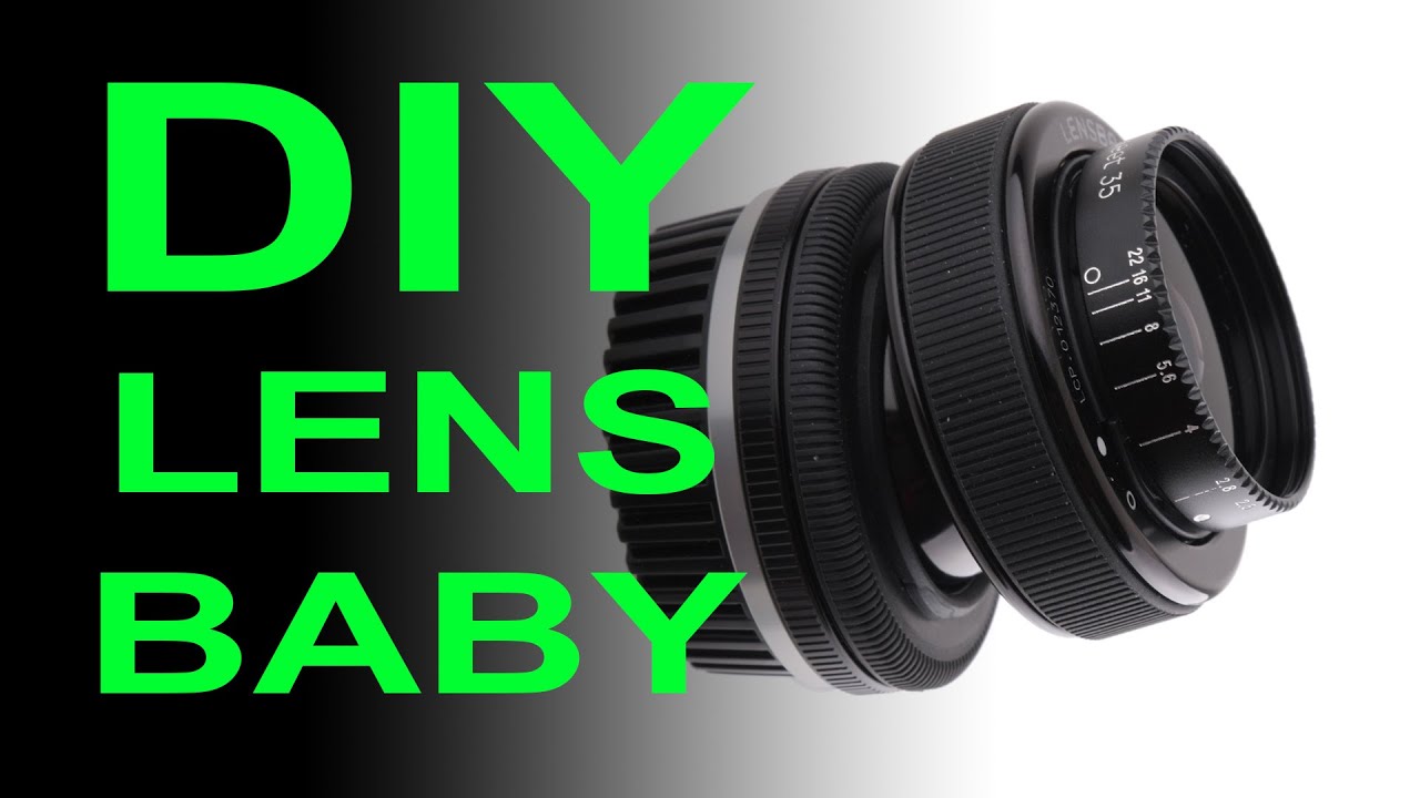 DIY Tilt Shift Wiggle Lens - Like a Lens Baby for Mirrorless Cameras