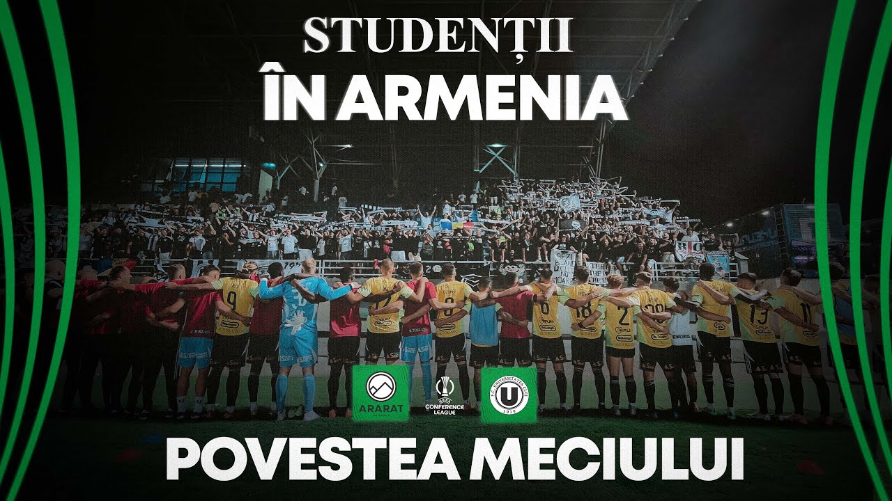 🇦🇲 STUDENȚII ÎN ARMENIA | Povestea meciului cu Ararat-Armenia🎬