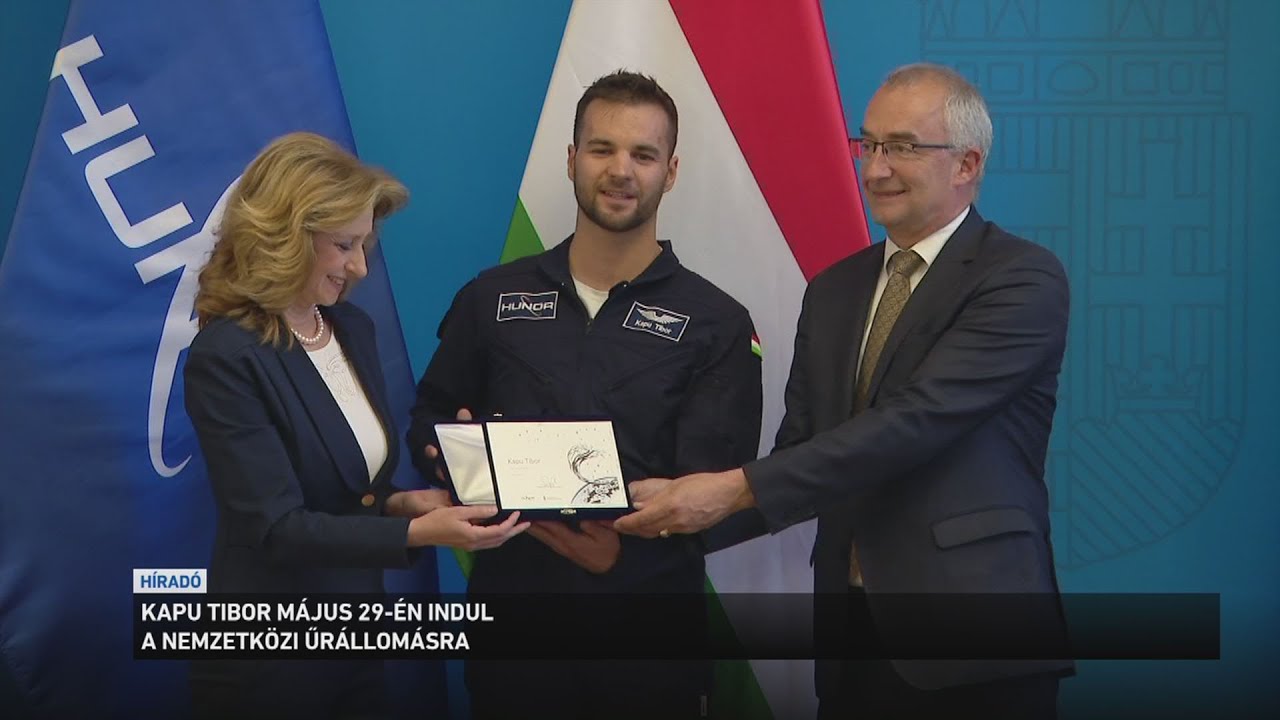 Kapu Tibor május 29 én indul a Nemzetközi Űrállomásra