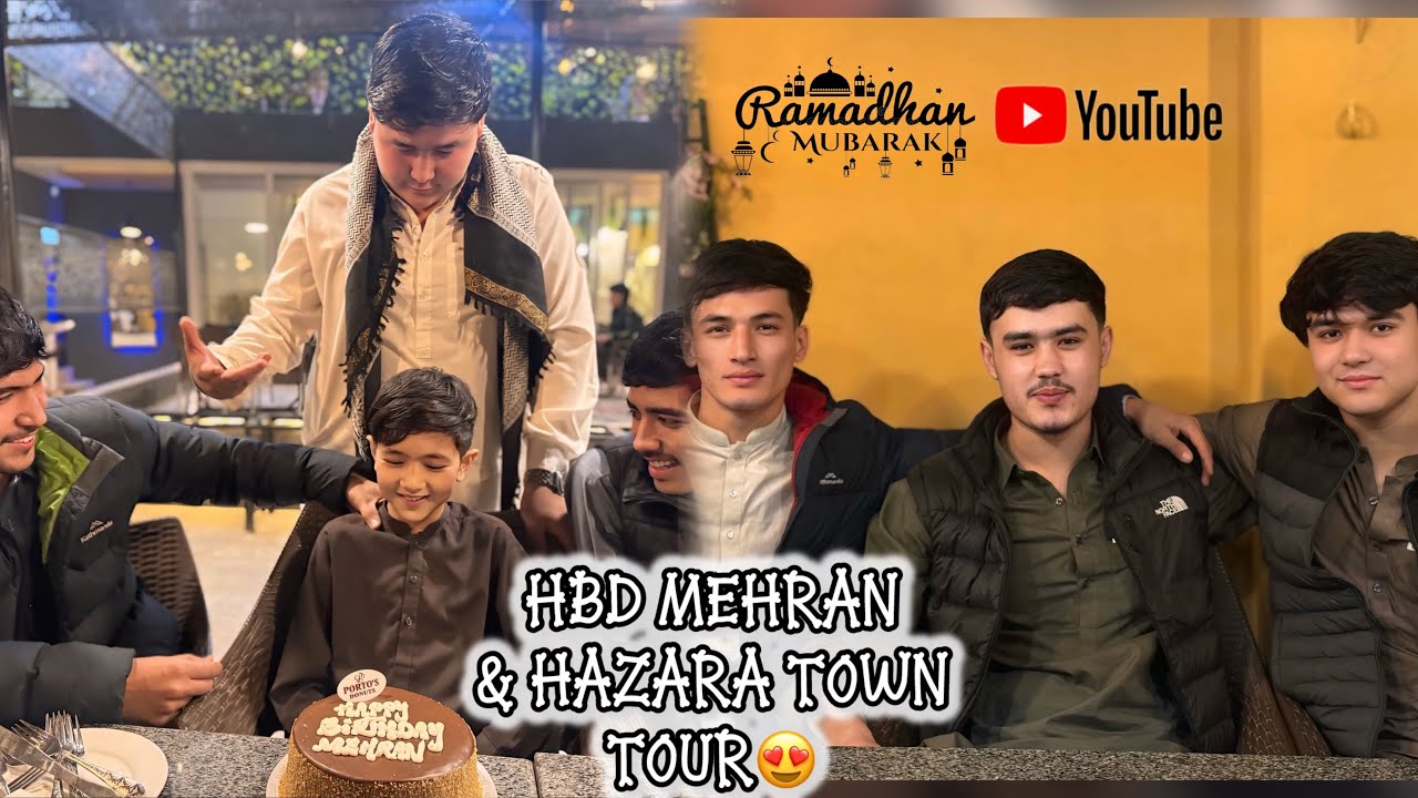 HAPPY BIRTHDAY MEHRAN🎂ll HAZARA TOWN TOUR ll BIG SHOPPING 😱 || HAZARAGI VLOGS….