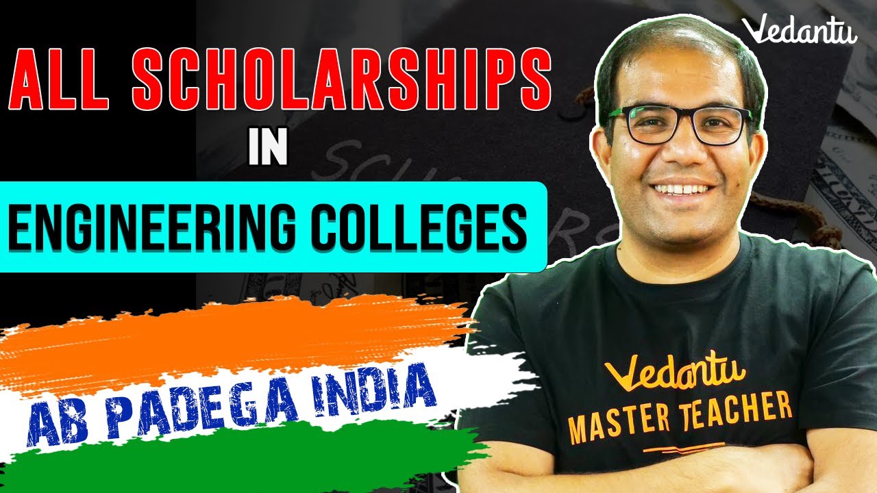 All Scholarships for Engineering Students | Vinay Shur Sir | Vedantu