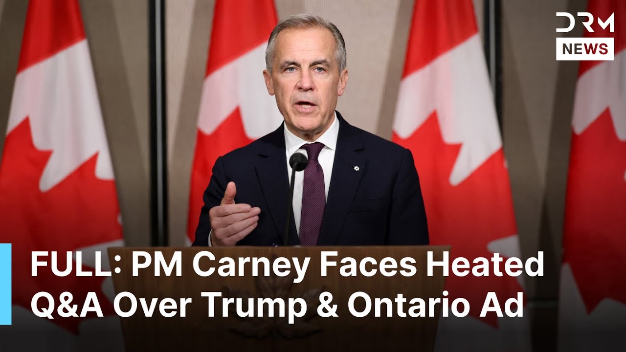 FULL Q&A: Mark Carney Faces Media Firestorm After Admitting He Said Sorry to Trump | AC1B