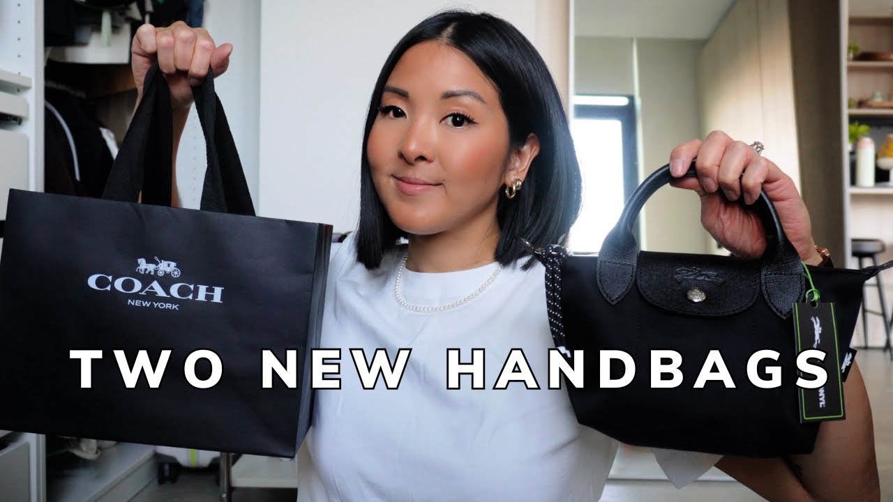 HANDBAG UNBOXING | LONGCHAMP & COACH