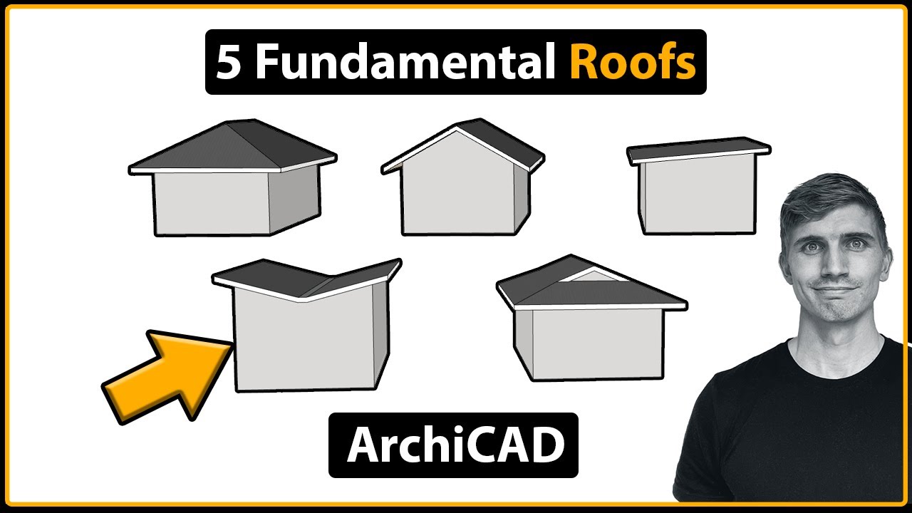 Учебное пособие ArchiCAD: освоение 5 основных типов крыш