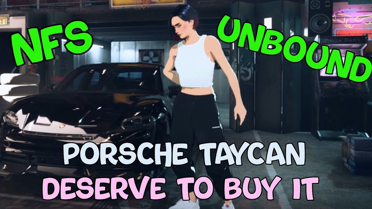 Need For Speed UnBound Porsche Taycan Drive Test