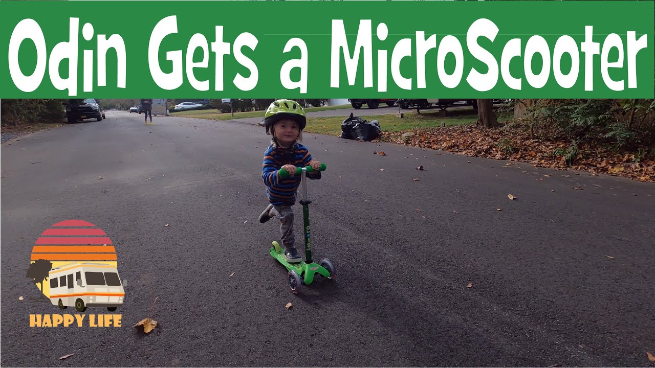 ODIN Gets His Own Mini Micro Scooter