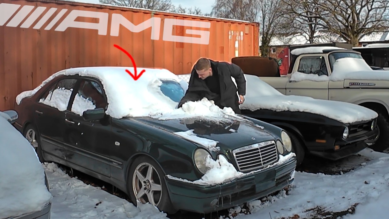 4 JAHRE Standzeit auf dem Hinterhof (Mercedes E50 AMG)