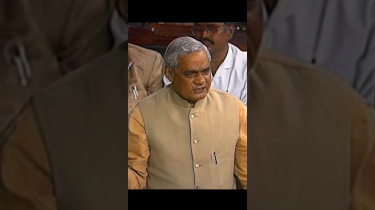 Atal Bihari Vajpayee Ji ki old Rare Video.....!!!!