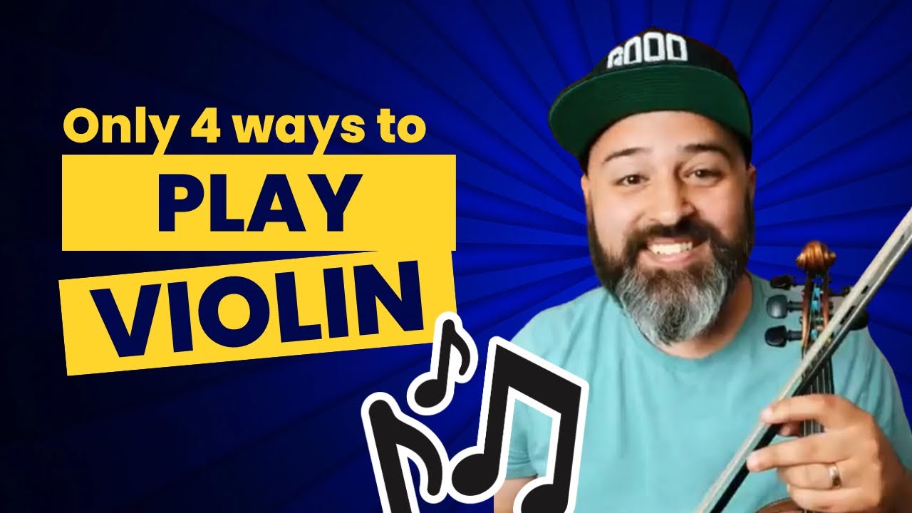 GAME CHANGING LESSON! The four finger technique for Violin!
