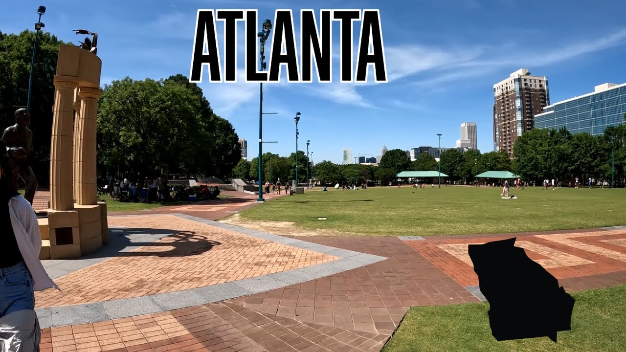 Exploring ATLANTA, GEORGIA (Pt. 1): Walking Tour