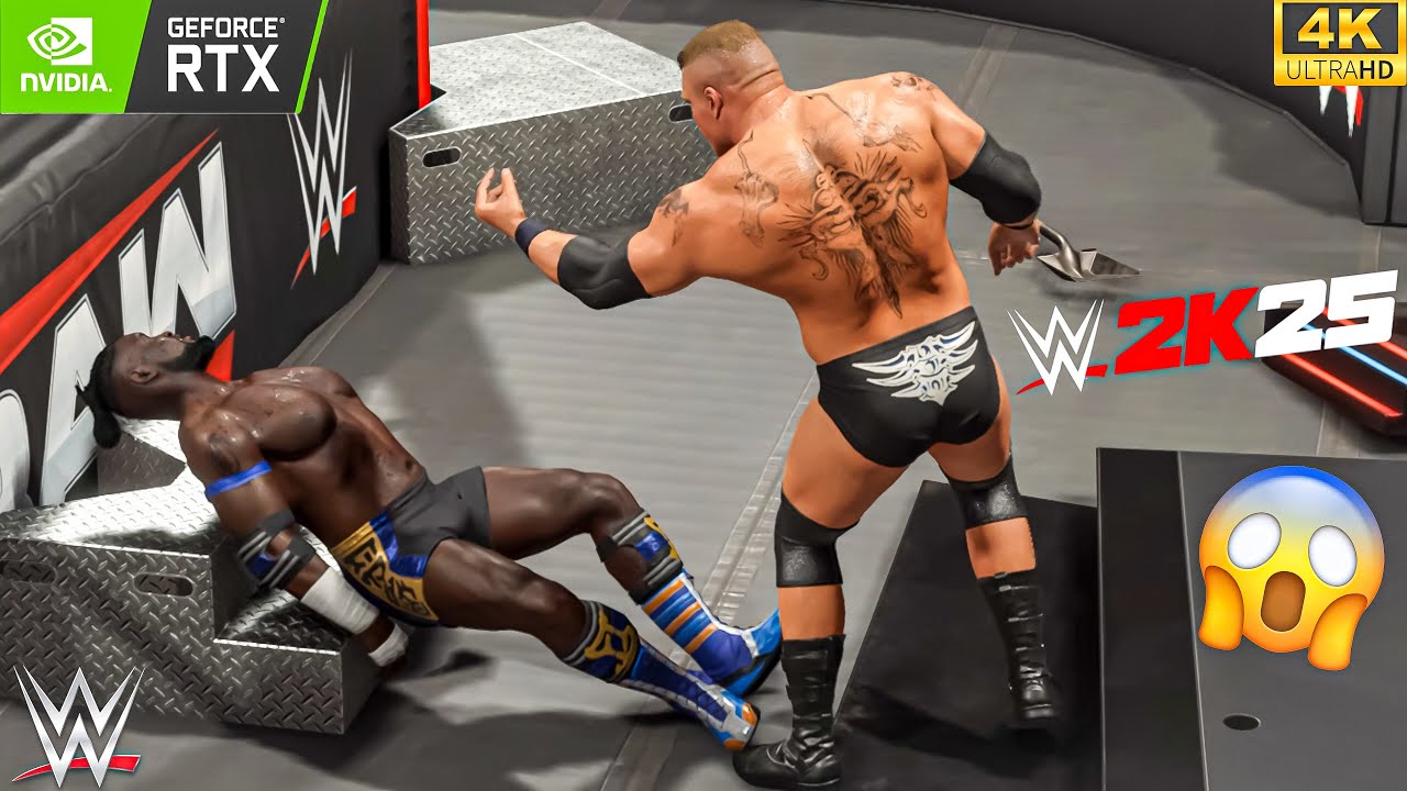 Brock Lesnar vs. Oba Femi - Clash of Powerhouses | Epic Championship Full Match - 4k60