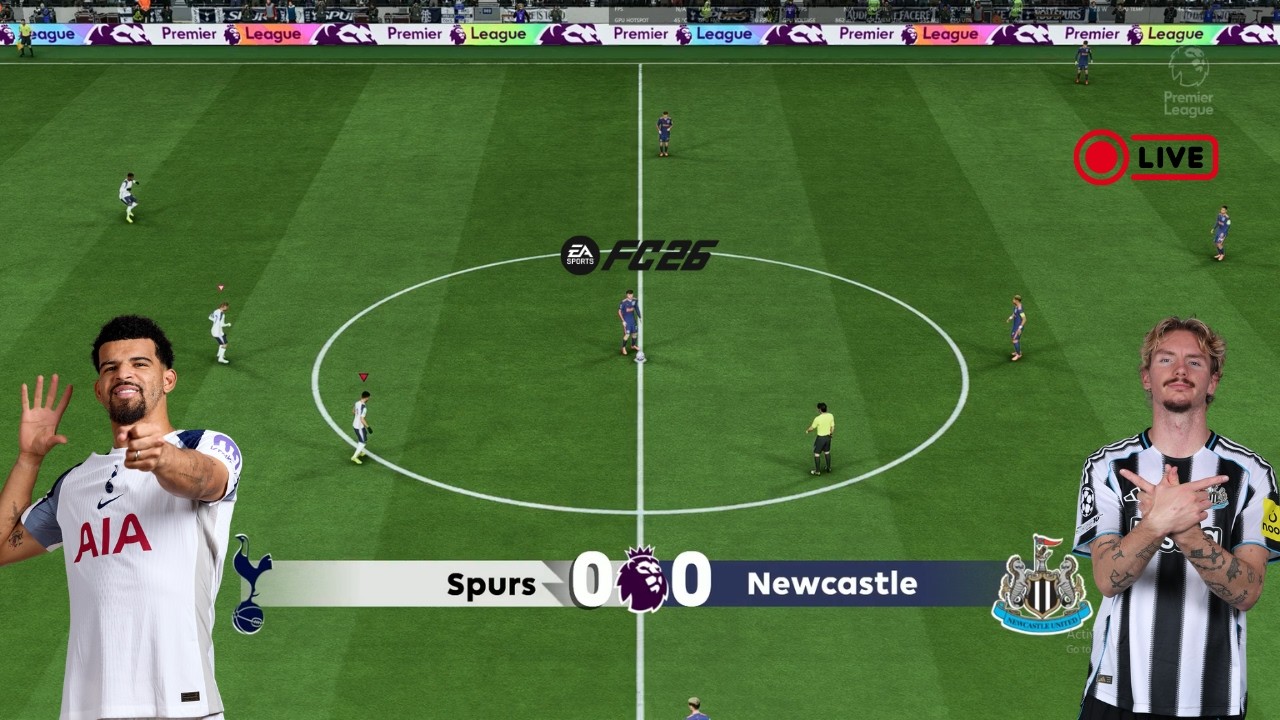 Tottenham vs Newcastle | Premier League Thriller | Goals, Pace & Pure Chaos 😱