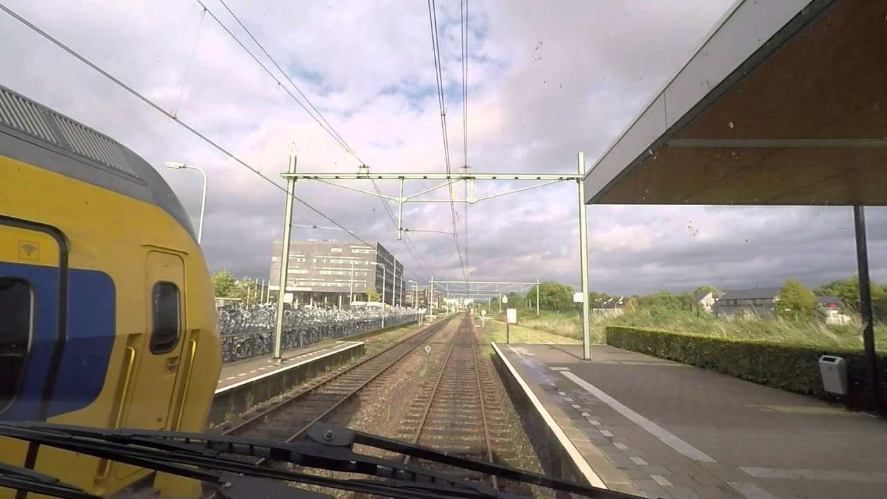 A train driver's view: Vlissingen - Amsterdam CS, VIRM, 15-Sep-2015.