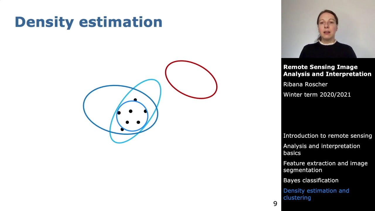 Remote Sensing Image Analysis and Interpretation: Density estimation