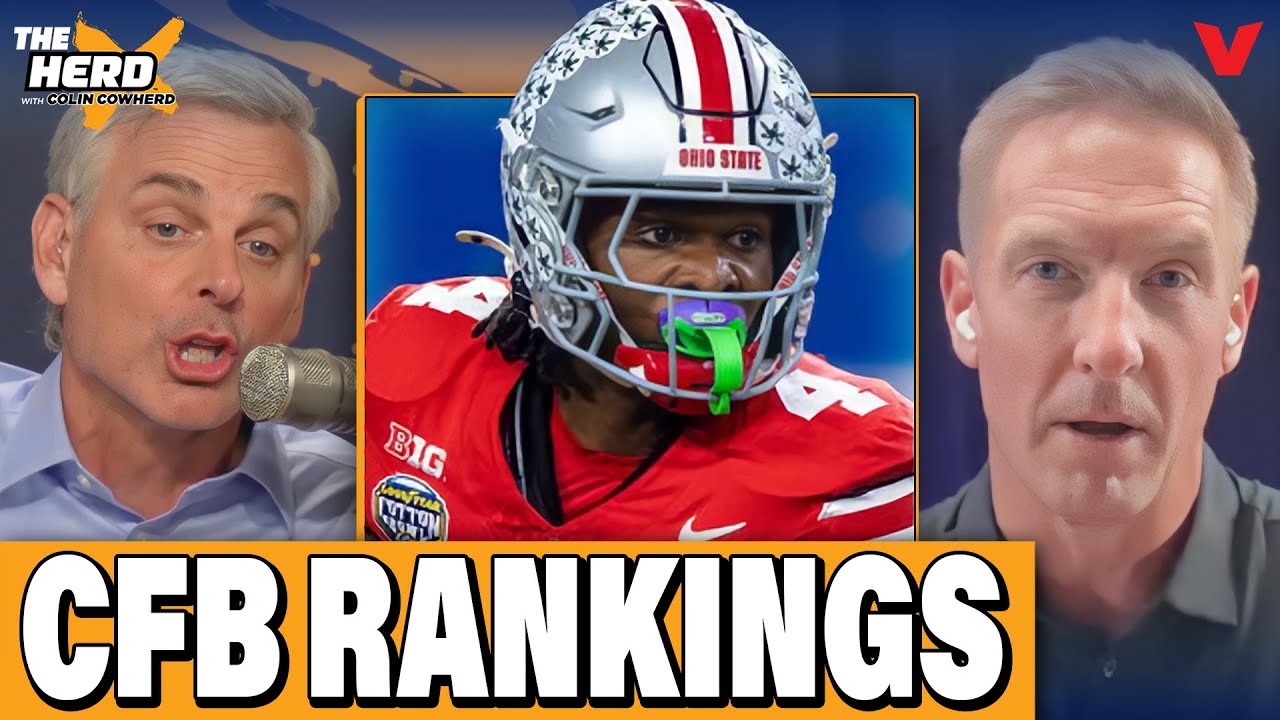 Colin Cowherd & Joel Klatt REACT to college football rankings | THE HERD NFL