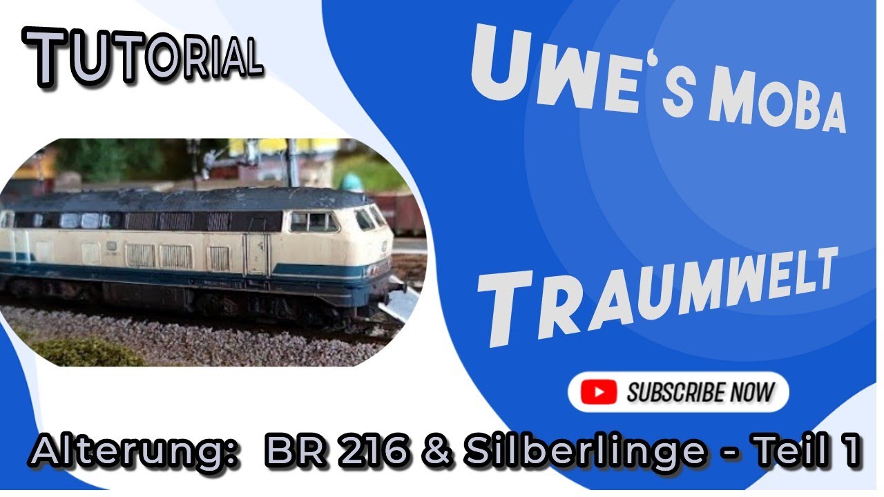 H0 Modelleisenbahn: Alterung: BR 216 & Silberlinge - Teil 1