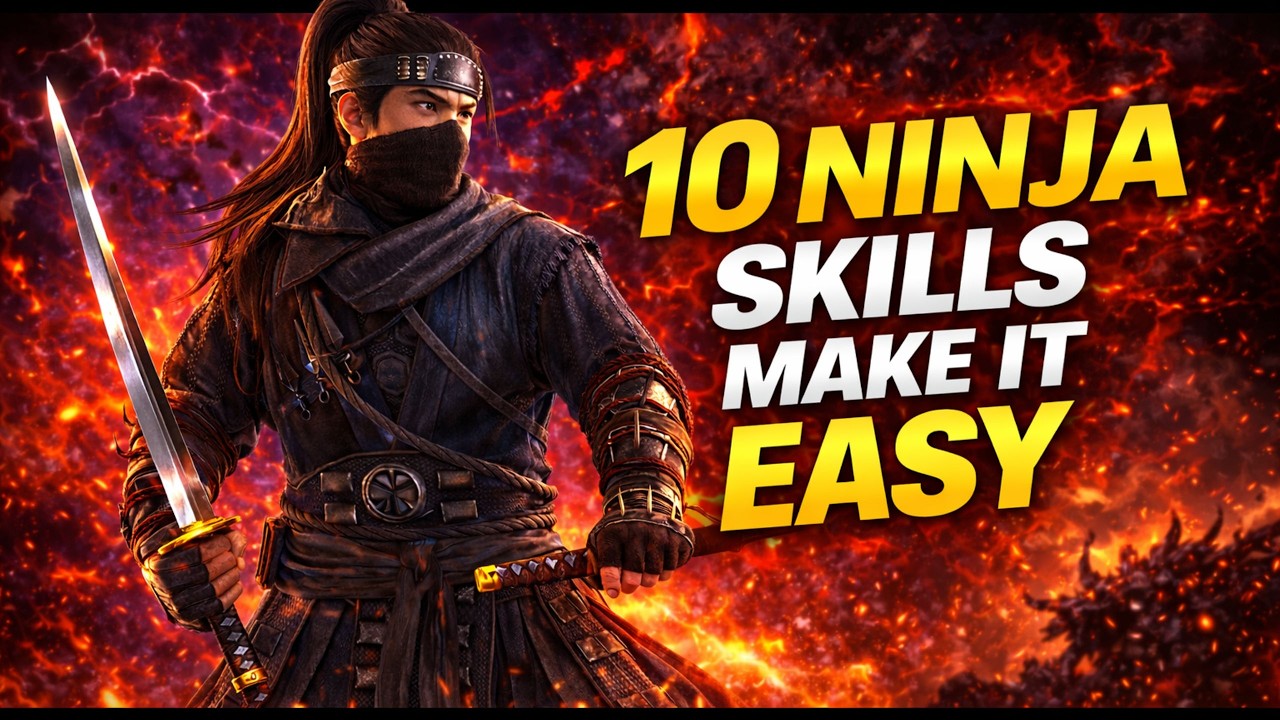 These 10 OVERPOWERED Ninja Skills Make Nioh 3 TOO EASY (Must Unlock!)