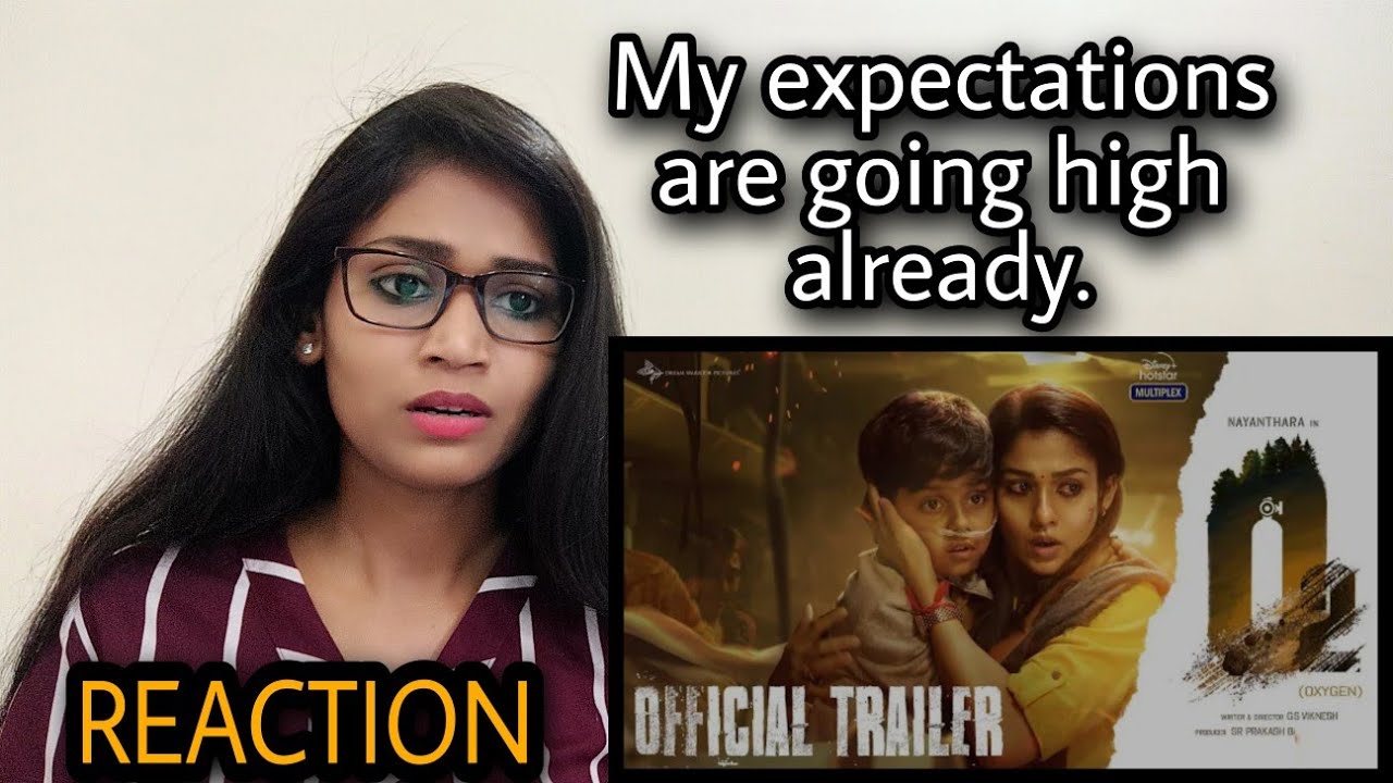 O2 - Official Trailer (Tamil) | Nayanthara | Dream Warrior Pictures | Saranghi Reacts