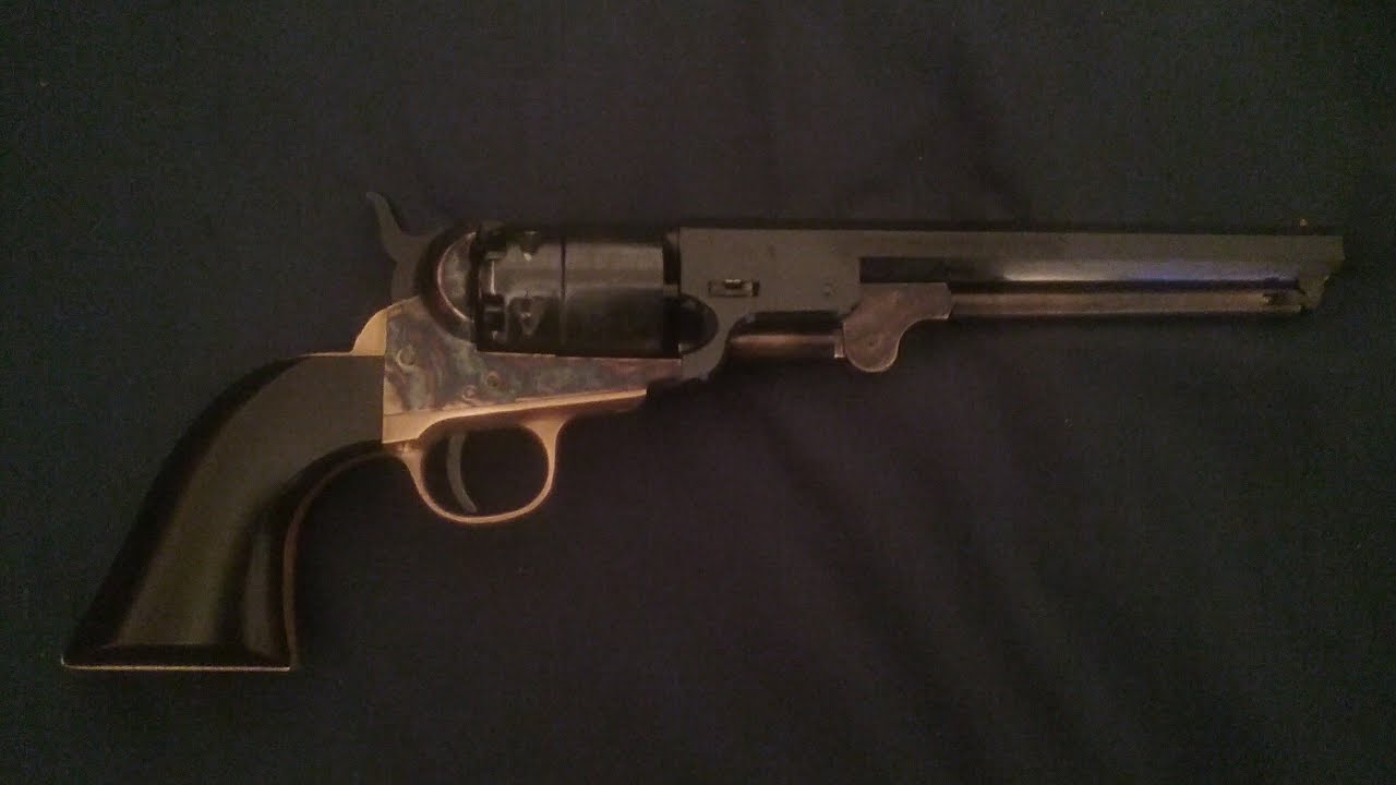 Forcing 60 grains of Pyrodex into my 1851 Colt Navy Revolver